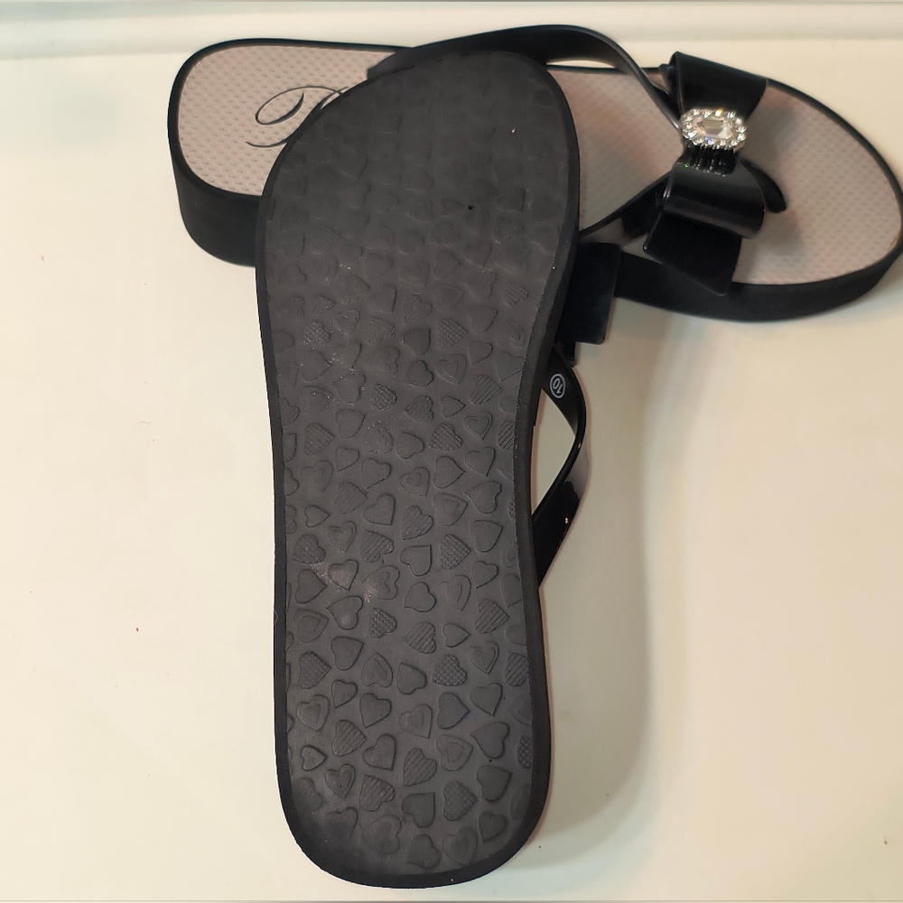 Brighton Bowie Wedge Flip Flops – Size 10, Like New - Picture 3 of 3